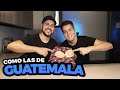 Españoles preparando TORTILLAS de GUATEMALA