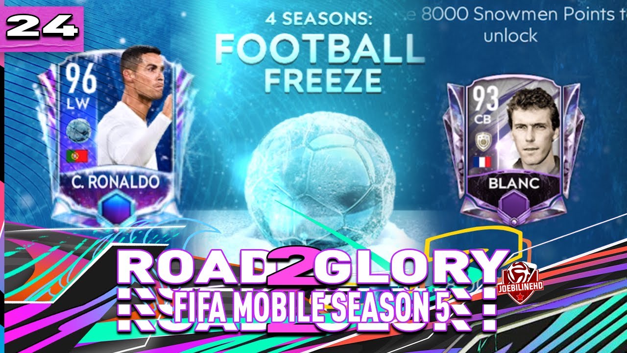FIFA MOBILE 21 S5 RTG #24 ❄️ Freeze Guide ❄️ 96 RONALDO F2P? | DID I GET ELITE 3!? | UCL MISTAKE!