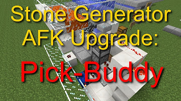 Pick-Buddy: AFK Stone Generator Upgrade [Minecraft 1.5.2]