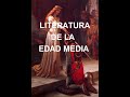 Literatura de la edad media | Literatura medieval resumen