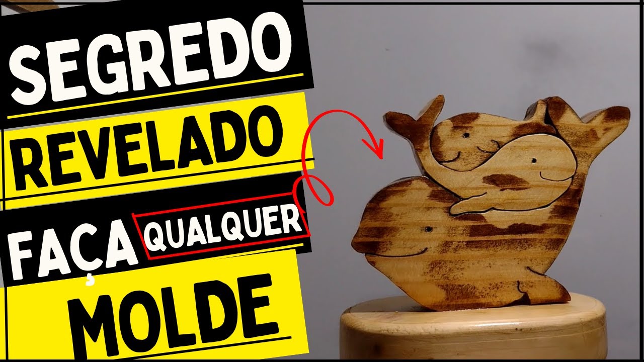 COMO FAZER QUALQUER PEÇA EM MADEIRA ARTESANATO