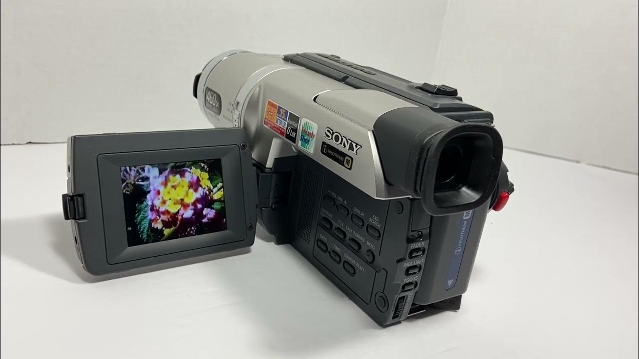 222 Sony CCDTRV308 Handycam YouTube