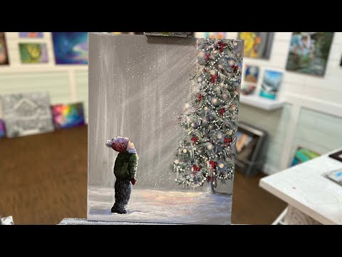 Video: Hoe Teken Je Een Kerstboom Met Gouache