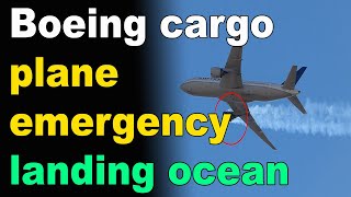 Boeing cargo plane makes emergency landing in ocean off Honolulu , both pilots rescued FAA says