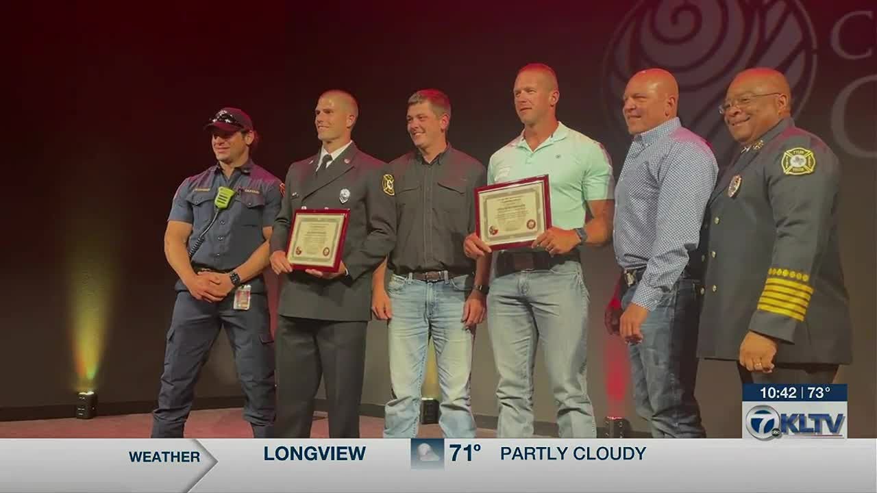 Tyler Fire Department honors firefighters for acts of heroism