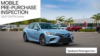 2025 Toyota Camry pre-purchase inspection