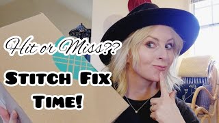 It's Stitch Fix Time 🕑 Is it a HIT or MISS? Either way- LOVE 😍 clothing that's sent in the mail 💌