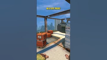 ALL B SITE TRICKS VERTIGO #shorts #csgo