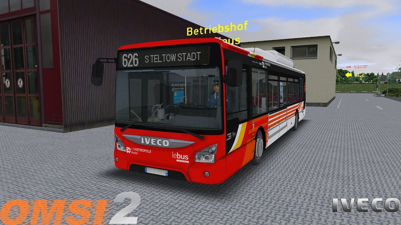 Omsi 2 - Berlin BRT - Line 626 - Iveco Urbanway 12 CNG