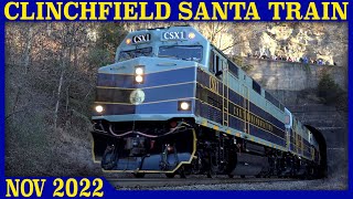 2022 CSX Santa Train: A Clinchfield Christmas
