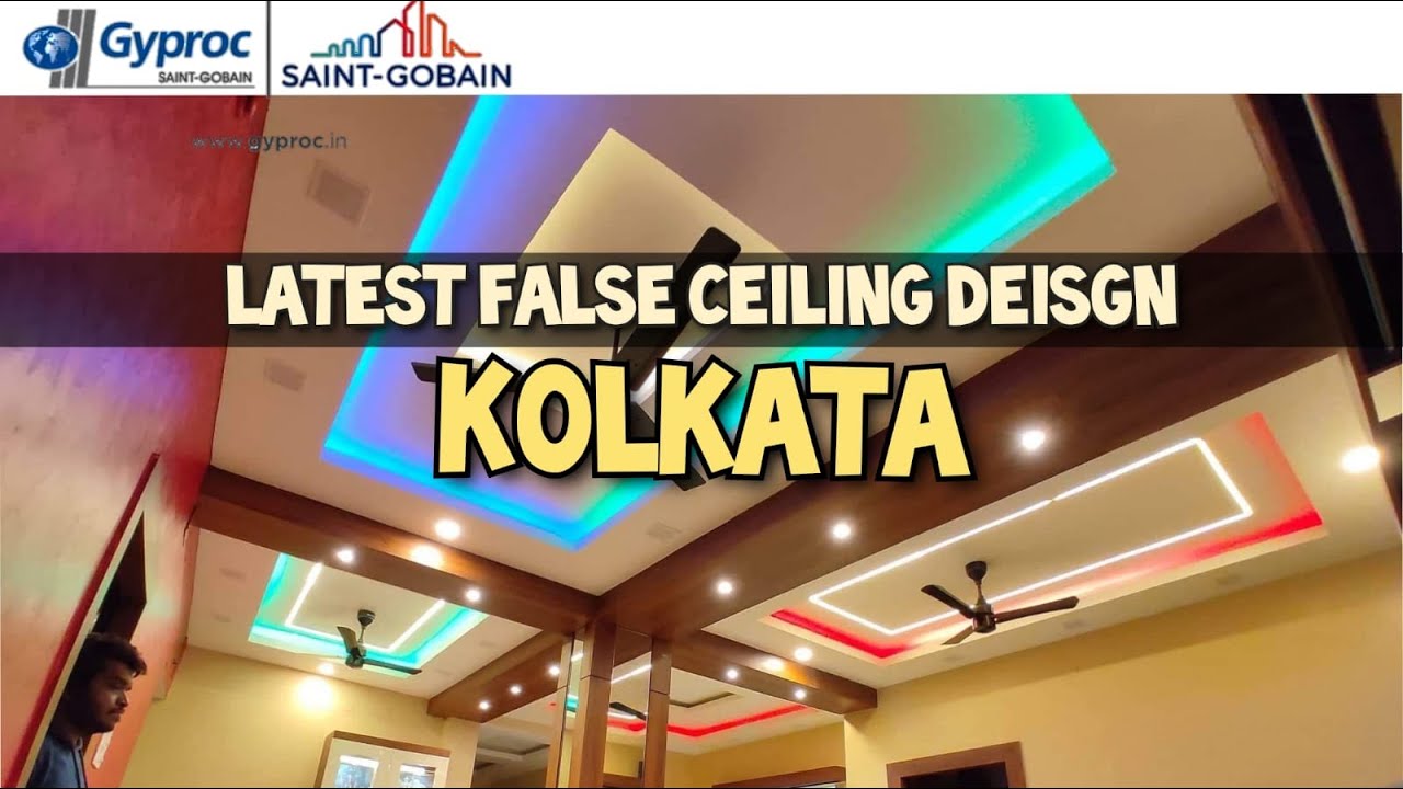 Modern false ceiling designs 2bhk flat in kolkata full interior