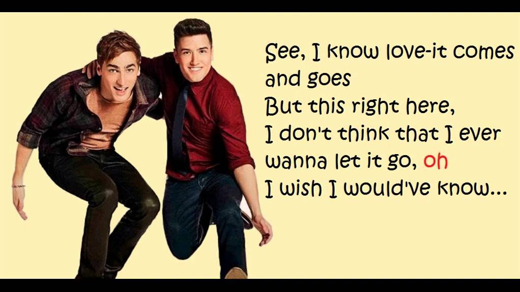 Big Time Rush Confetti Falling Letra YouTube