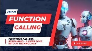 How to utilize OpenAI function calls using the streaming API #openai  #llm #chatgpt
