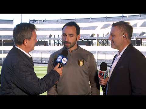 Emiliano Albín on the condition of the Campeón del Siglo pitch: "It's in great shape"