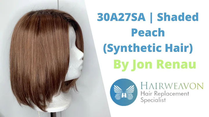 Colour 30A27SA | Shaded Peach Synthetic Hair by Jo...