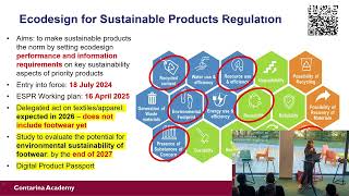 European Policies and Legislation for Texiles | Paola Migliorini | FTWDAY25