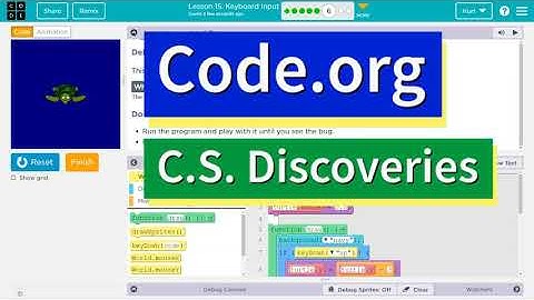 Code.org Lesson 16.5 B Keyboard Input | Tutorial with Answers | Debug Turtle Movement Practice B