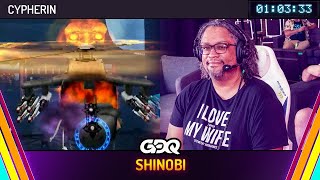 Shinobi by Cypherin in 1:03:33 - Summer Games Done Quick 2024