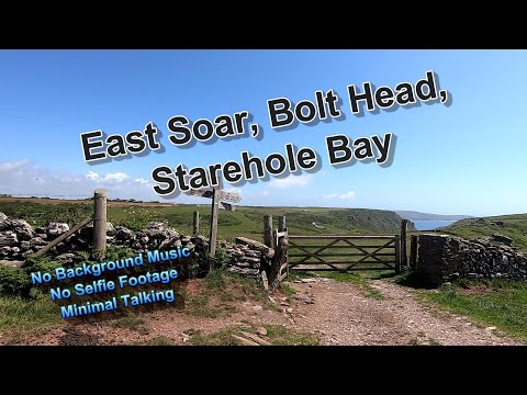 East Soar, Starehole Bay & Bolt Head..Malborough, Kingsbridge, South Hams, Devon..Virtual Walk