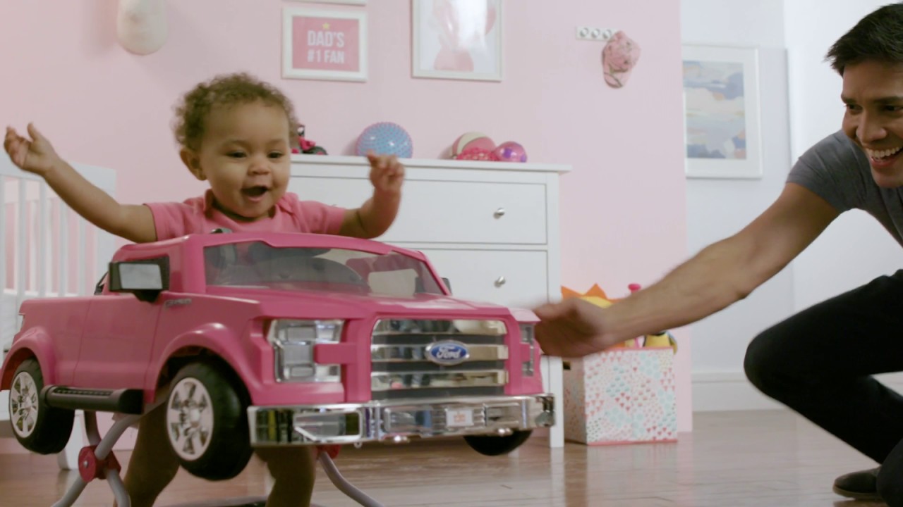 pink f150 walker