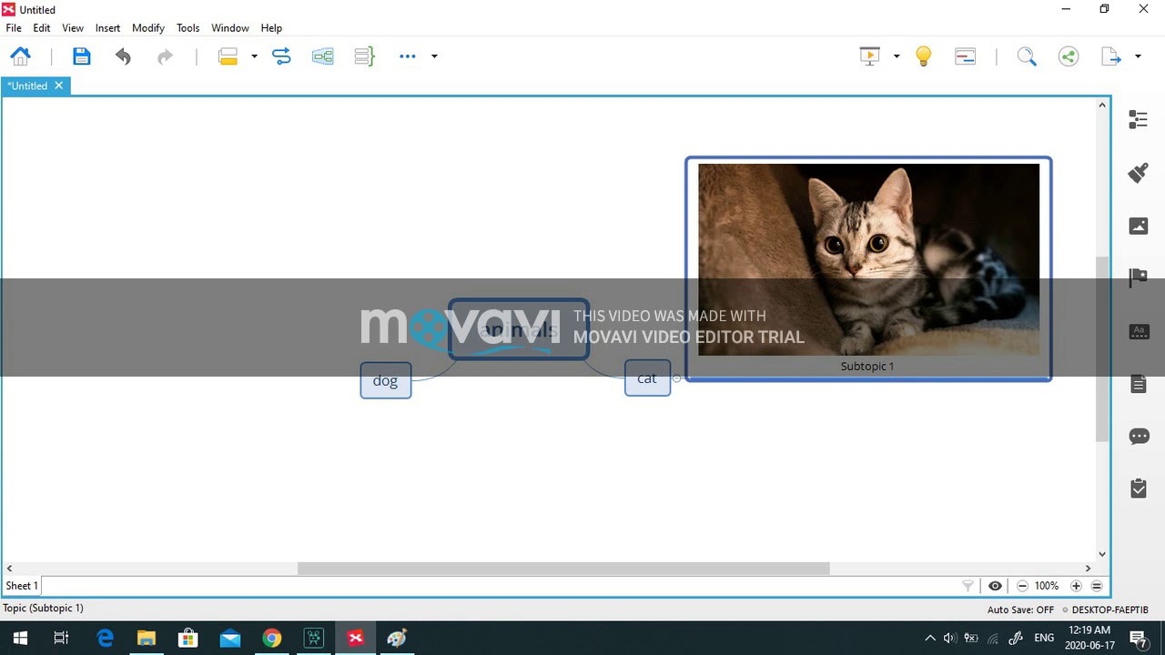 Adding image in xmind program - YouTube