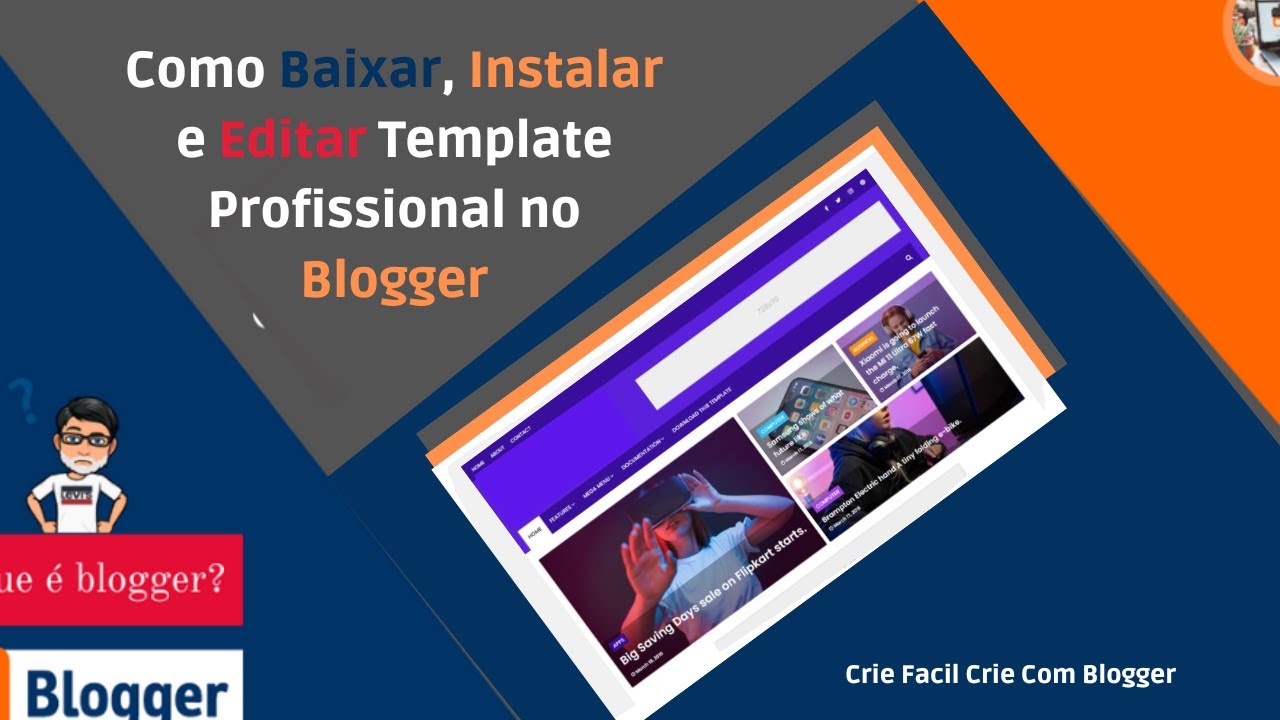 Como Baixar Instar E Editar Template Profissional No Blogger YouTube como-baixar-instar-e-editar-template-profissional-no-blogger-youtube