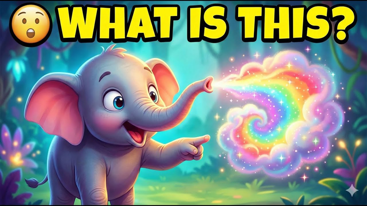 A Magical Jungle Story for Kids ✨ | kids story, elephant story, jungle story for kids.