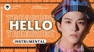 TREASURE - HELLO (Almost Official Instrumental With Backing Vocals)