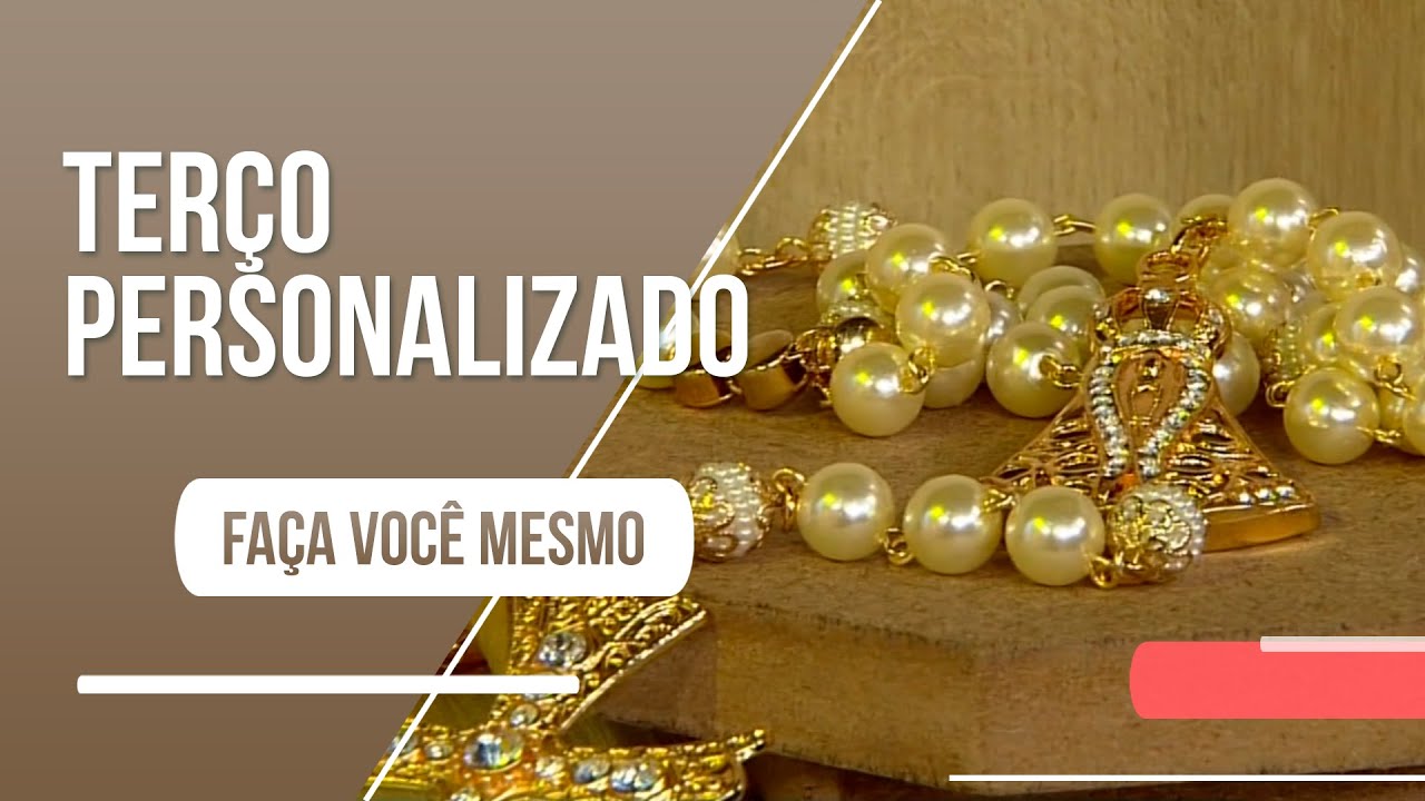 Saiba como fazer um terço personalizado