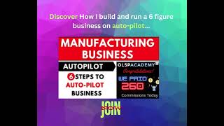 Discover How I build and run a 6 figure business on auto pilot