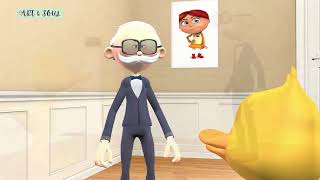 goosey goosey gander nursery rhyme in english for kids +more fun videos for toddlers and children