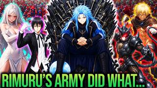 Rimuru vs Every General Power Level - The Real Reason Rimuru's SECRET Army Generals Shocked Everyone