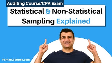 Statistical Sampling and Non-Statistical Sampling-Probabilistic Selection |CPA Exam