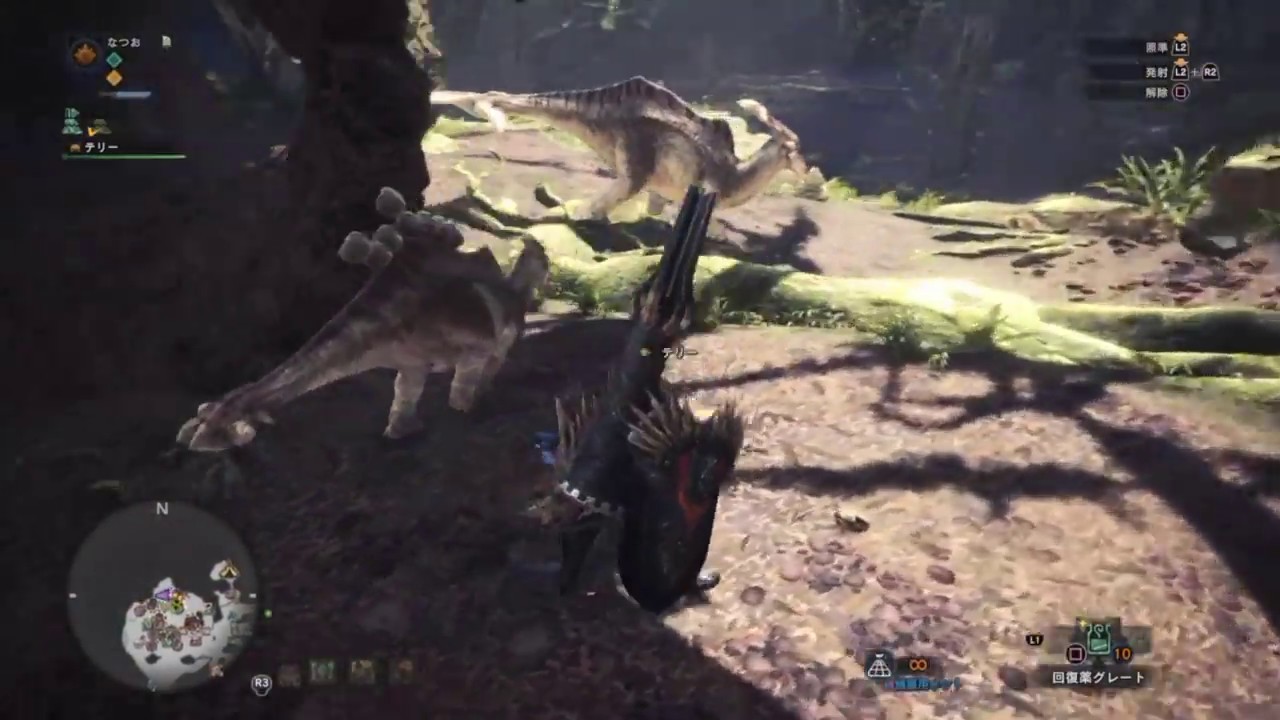 フワフワクイナ モンハンワールド Mhw 攻略の虎