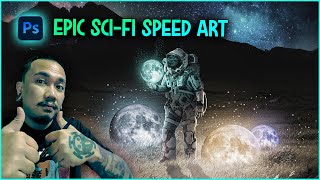 Sci-Fi Photo Manipulation Speed Art Tutorial: Create Futuristic Images with Photoshop screenshot 5
