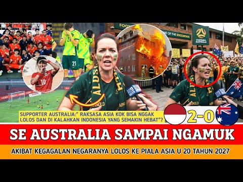 DRAGON88 x BERSAMA4D - 🔴 SE-AUSTRALIA DI BUAT PANAS MEMBARA ‼️ Usai Kekalahan negaranya atas timnas indonesia & gagal lolos