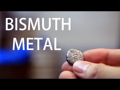 How to Extract Bismuth Metal from Pepto-Bismol Tablets