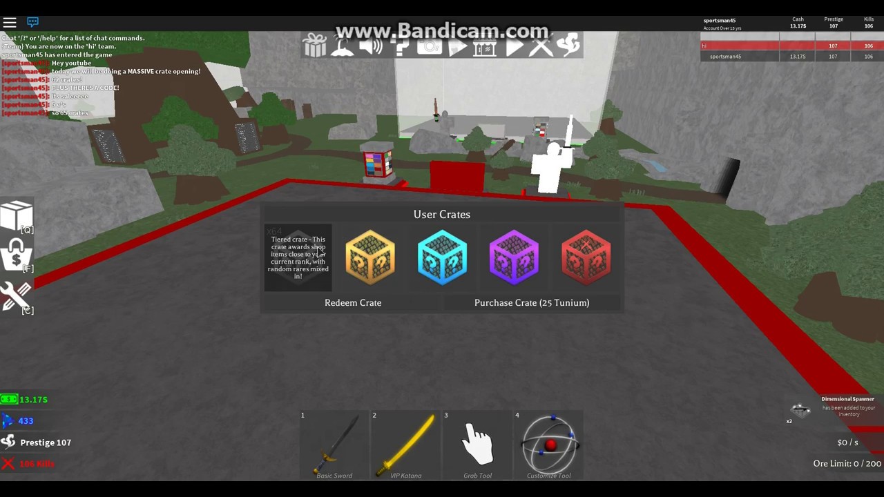 Roblox Mining Madness Massive Crate Opening Code Youtube - mining madness codes roblox