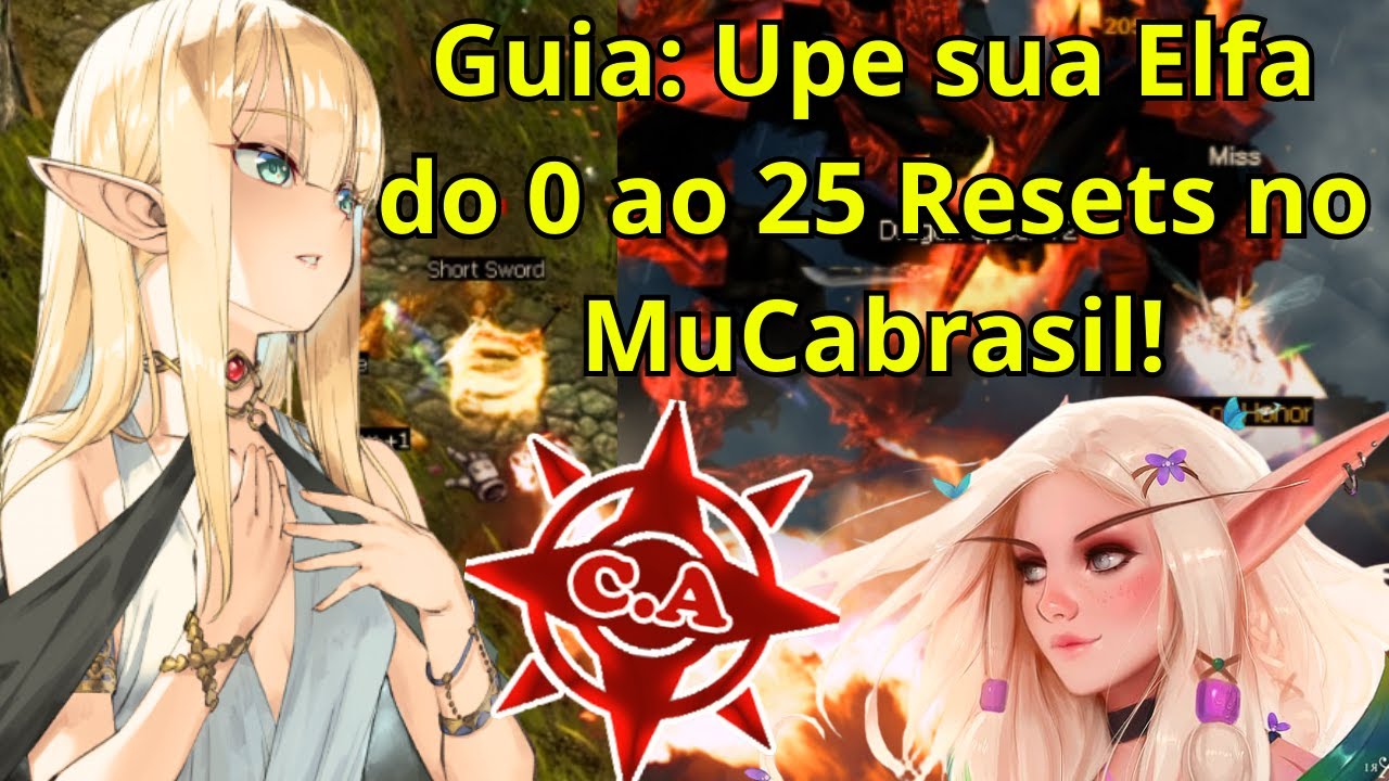 MUCABRASIL Guia Para Você Que quer Aprender Como Upar sua Elfa do 0 ao 25 Resets