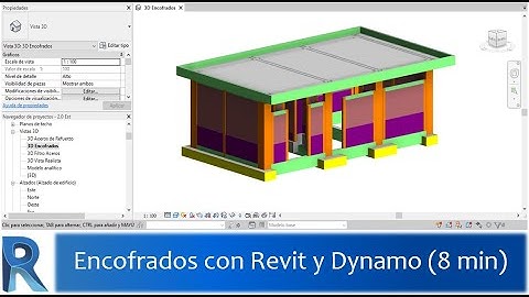 ENCOFRADOS con REVIT - Dynamo (Modulo educativo)