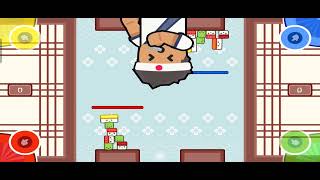 234 Player Games 🎮 | Red vs Blue Sushi Stacking! I Won 5–4 😆🍣 Cozy Couple Play screenshot 5