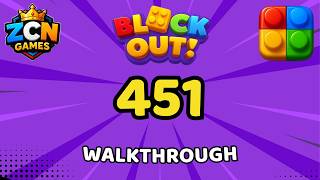 Block Out Level 451 Walkthrough | Full Solution