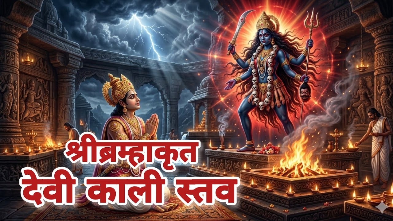  कालीस्तवः ब्रह्मकृतम्  | Kaalistav Brahmakritam 