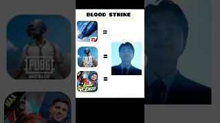 blood strike vs Free fir vs PUBG mobile #shorts #funny #thebrawl #shortsfeed