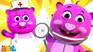 doctor check up song nursery rhymes kids songs allbabieschannel