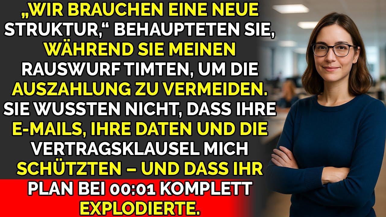 Sie wollten mich feuern, aber ich entdeckte ihr ganzes Betrugsmuster