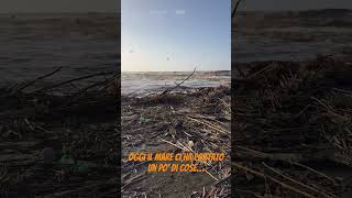 #mare in #burrasca a #ladispoli