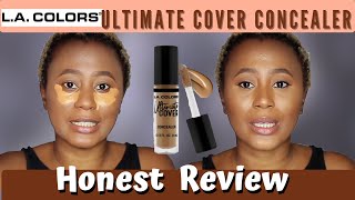 The Best Drugstore Concealer + LA Color Ultimate Coverage Concealer