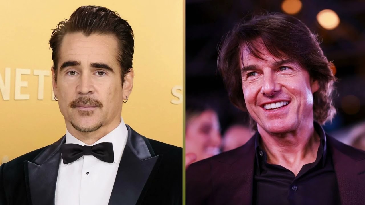 Colin Farrell says Tom Cruise was unhappy with him on the set of Minority Report