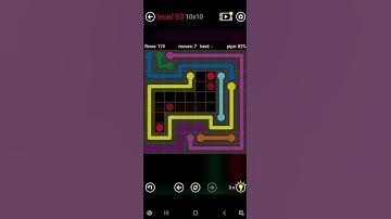 Flow Free 10x10 Level 93 #flowfree #level93 #8x8 #6x6 #7x7 #8x8 #mania #9x9 #10x10